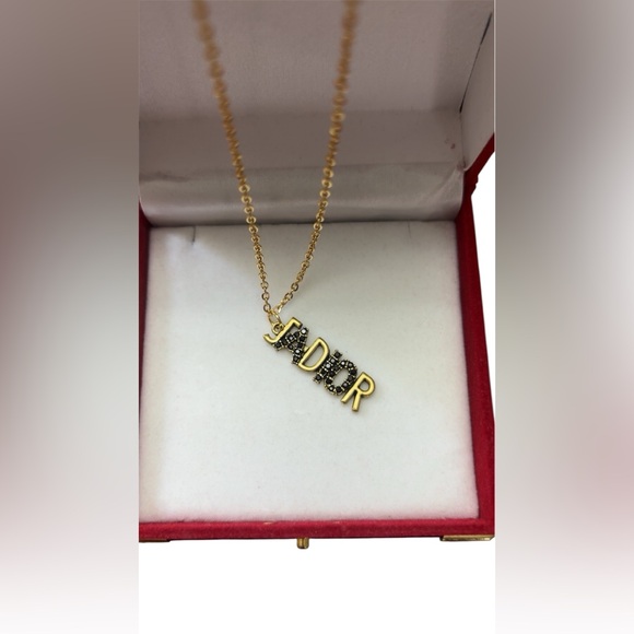 J'Adior Gold & Crystal Pendant - Picture 5 of 5